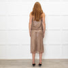 Vince Beaded Brown Camisole