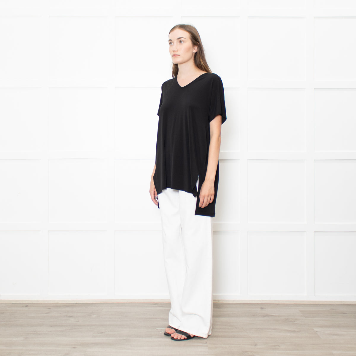 NU Black Jersey Short Sleeve T-Shirt