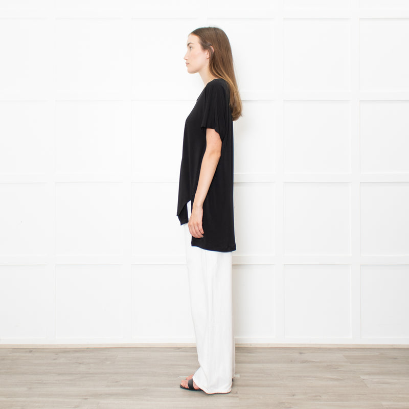 NU Black Jersey Short Sleeve T-Shirt