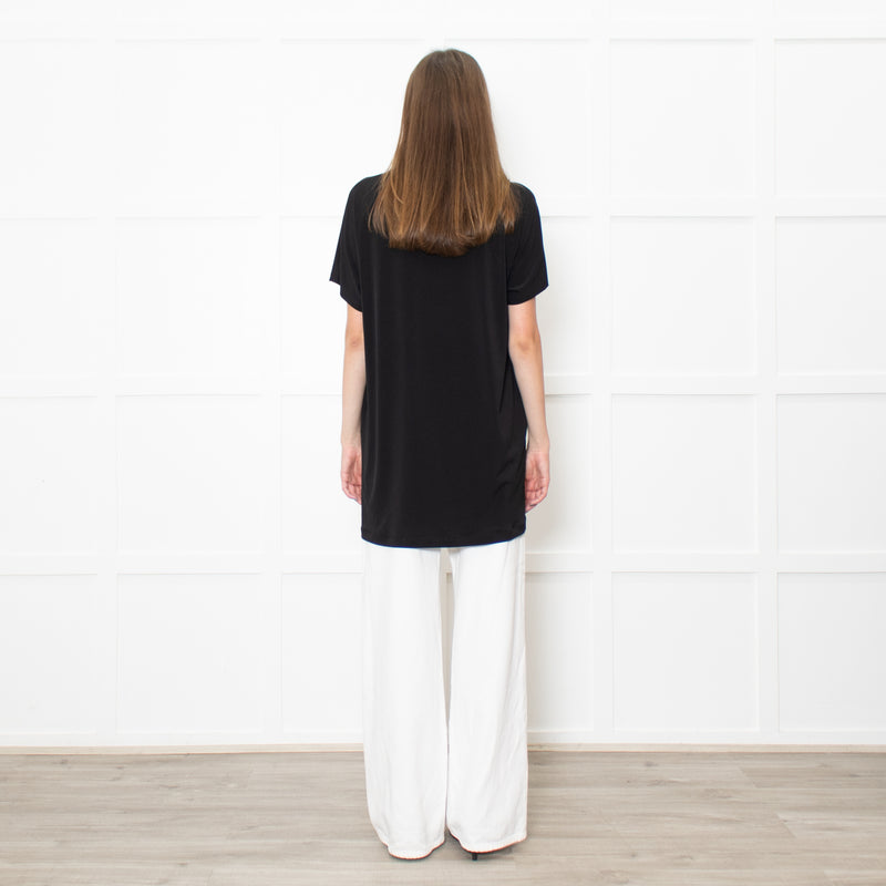 NU Black Jersey Short Sleeve T-Shirt