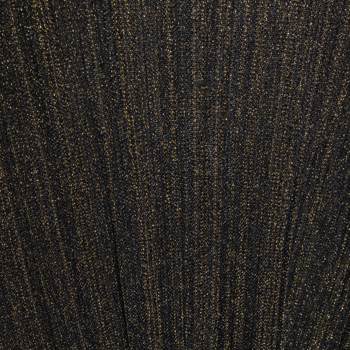 M Missoni Navy Gold Knit Flared Sleeve Sweater