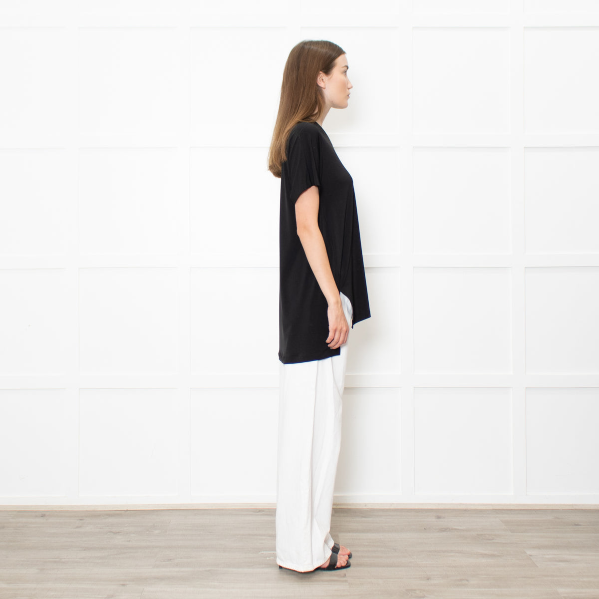 NU Black Jersey Short Sleeve T-Shirt