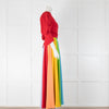 Suzannah London Red Rainbow Dress