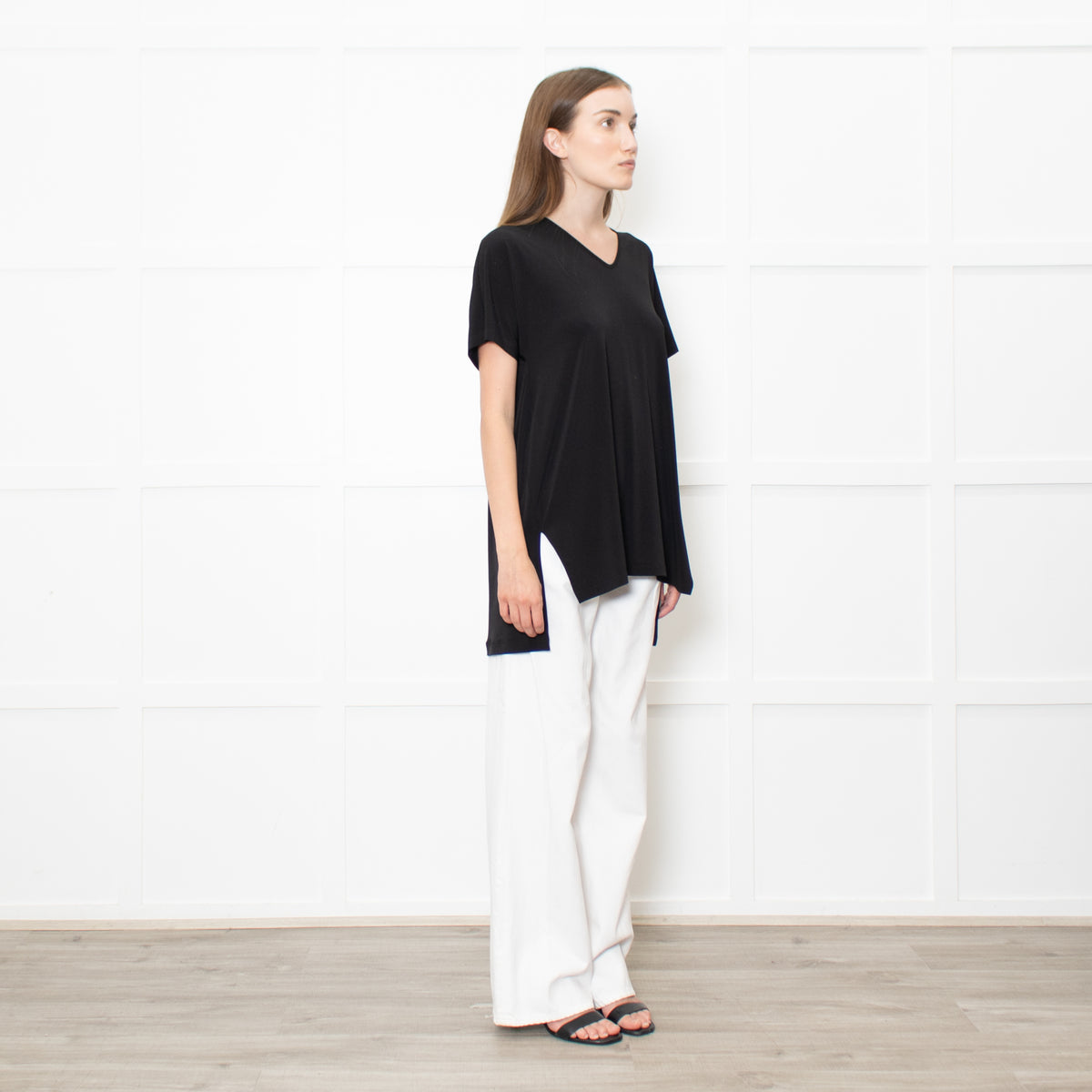 NU Black Jersey Short Sleeve T-Shirt