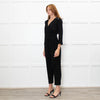 IPEKYOL Black Jumpsuit With Lace Back