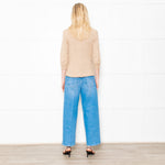 Amina Rubinacci Biscuit Coloured Knitted Short Jacket