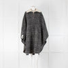 Isabel Marant Etoile Black White Check Poncho