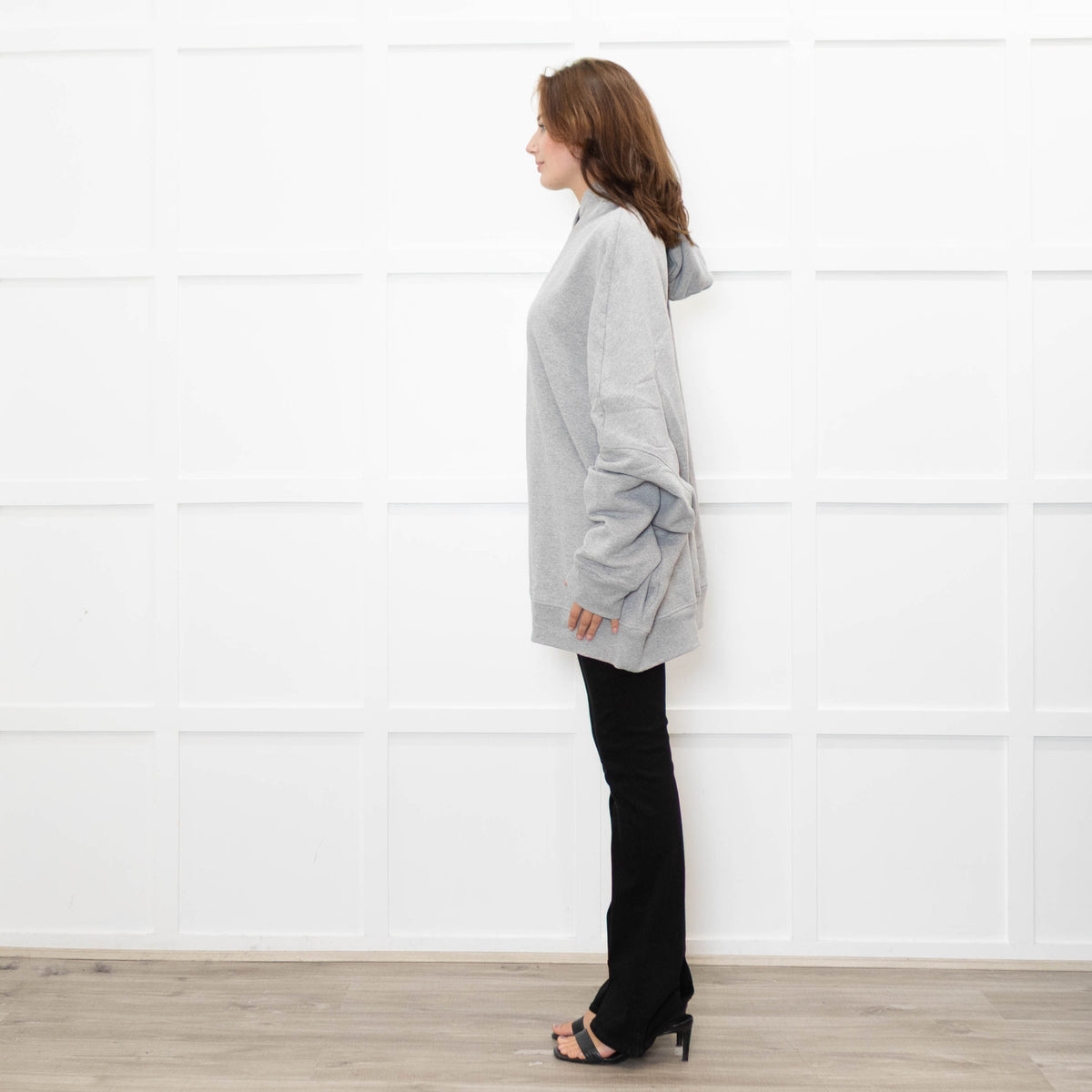 Raey Oversized Grey Hoodie