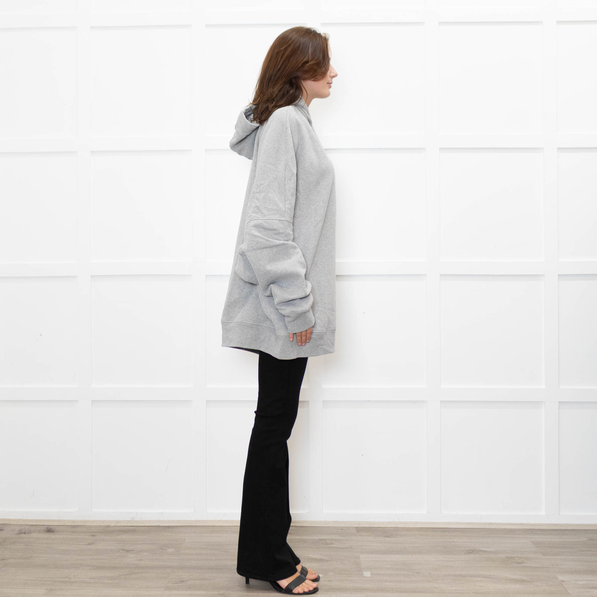 Raey Oversized Grey Hoodie