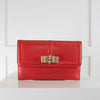 Christian Louboutin Red Leather Wallet