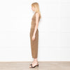 The Editor's Market Khaki Knit Tank Top