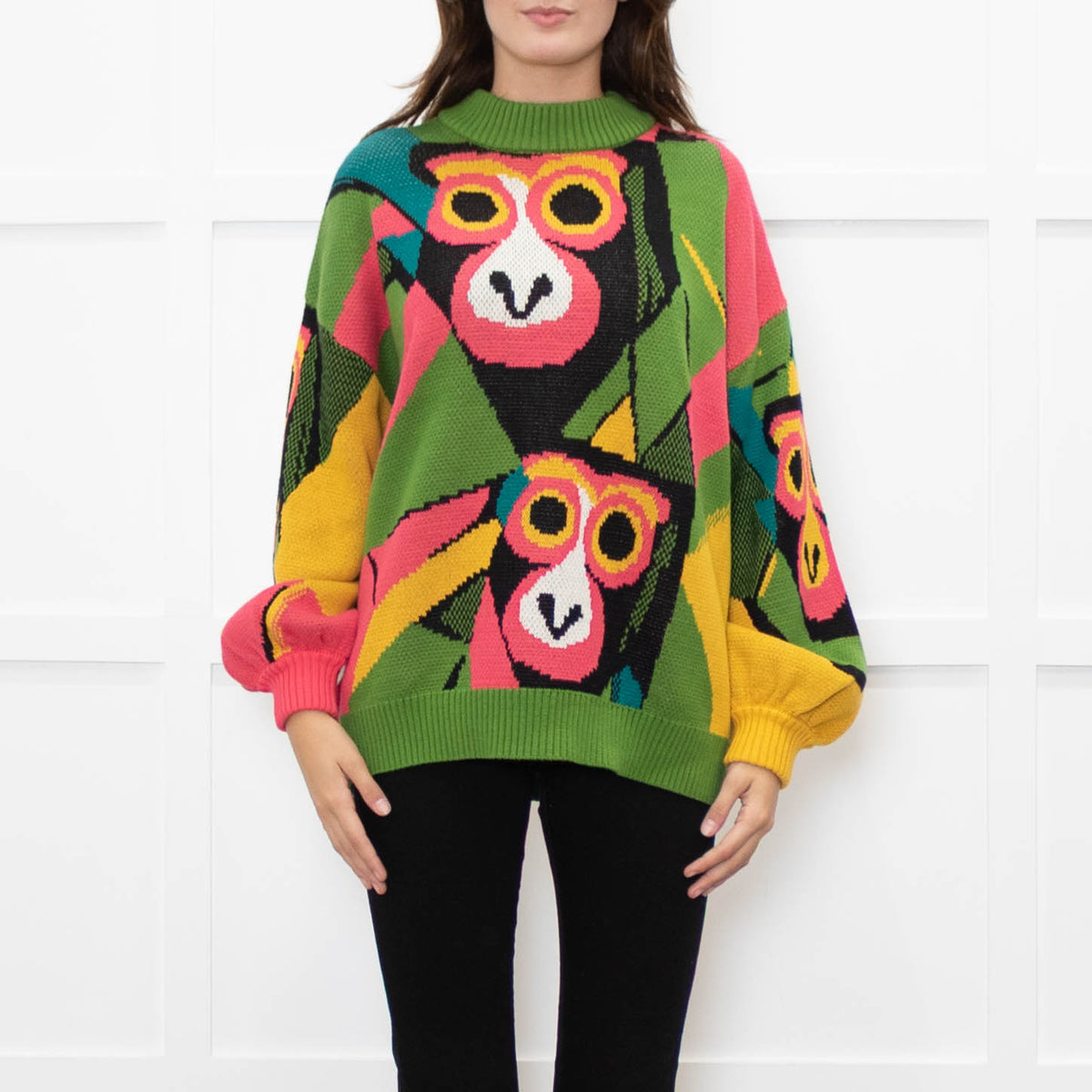 Farm Rio Multi Coloured Thick Knit Jumper