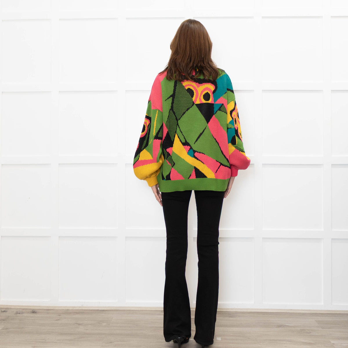 Farm Rio Multi Coloured Thick Knit Jumper