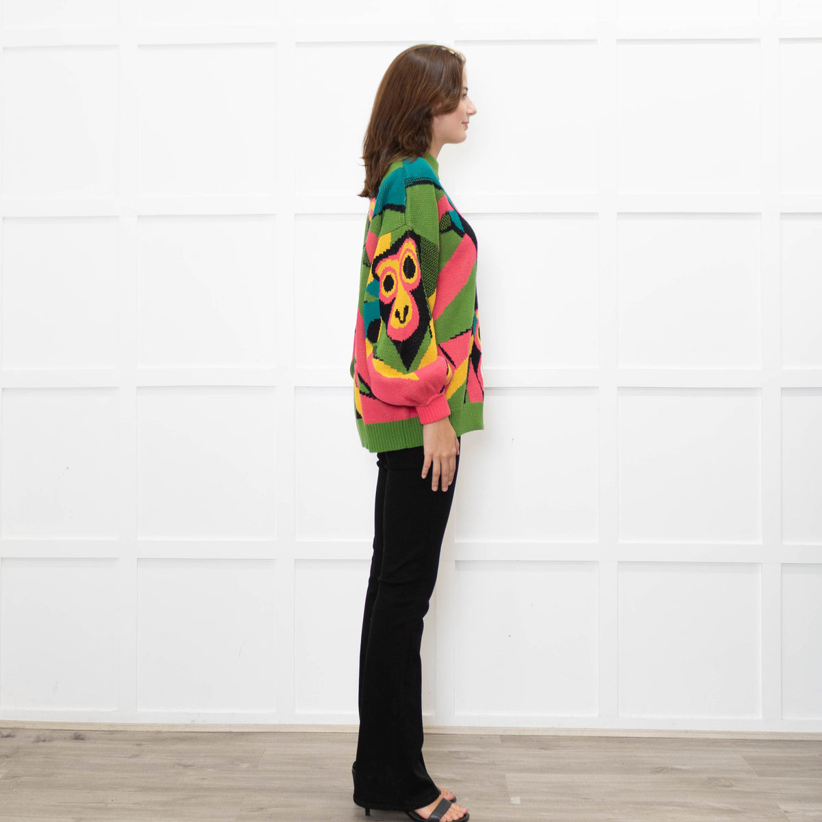 Farm Rio Multi Coloured Thick Knit Jumper