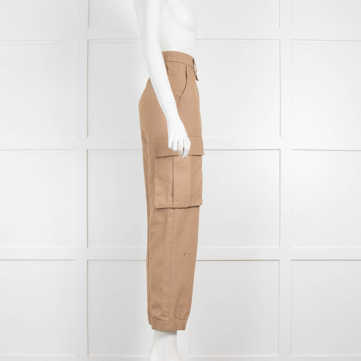 Zadig & Voltaire Preloved  Beige Combat Trousers