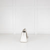 Aspinal of London Small White Lottie Bag With Silver Hardware