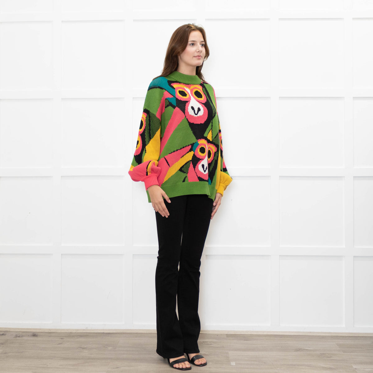 Farm Rio Multi Coloured Thick Knit Jumper