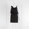 Theory Black Short Strap Sundress