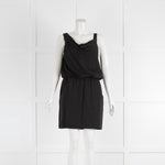 Theory Black Short Strap Sundress