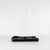 Luella Black Leather Gold Hardware Clutch Bag