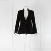 BLK DNM Dark Grey Velvet Blazer Jacket