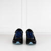 Chanel Black Blue Tweed Suede Trim Trainers