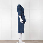 Vanessa Bruno Dark Denim Short Jumpsuit