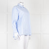 CH Carolina Herrera Blue Cotton Oversized Shirt