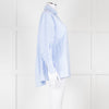 CH Carolina Herrera Blue Cotton Oversized Shirt