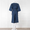 Vanessa Bruno Dark Denim Short Jumpsuit