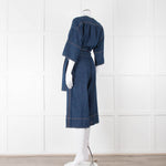 Vanessa Bruno Dark Denim Short Jumpsuit