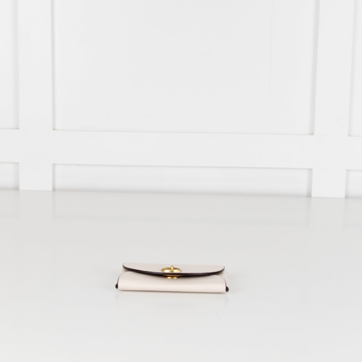 Coach White Small Leather Coin Purse