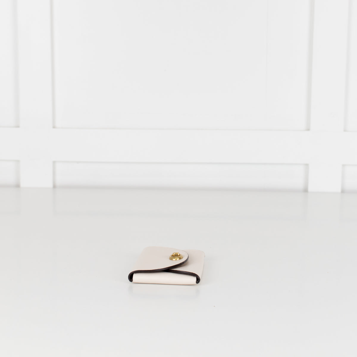 Coach White Small Leather Coin Purse