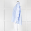 CH Carolina Herrera Blue Cotton Oversized Shirt