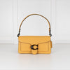 Coach Yellow Grained Leather Tabby 26 Bag