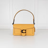 Coach Yellow Grained Leather Tabby 26 Bag
