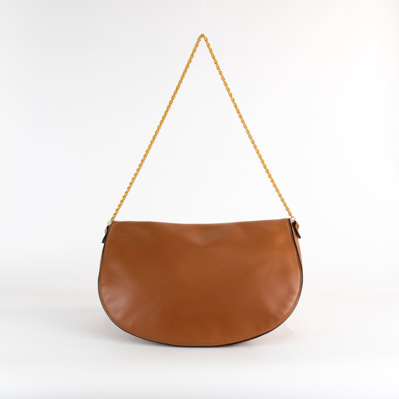 NEOUS Lyra Tan Brown Leather Bag