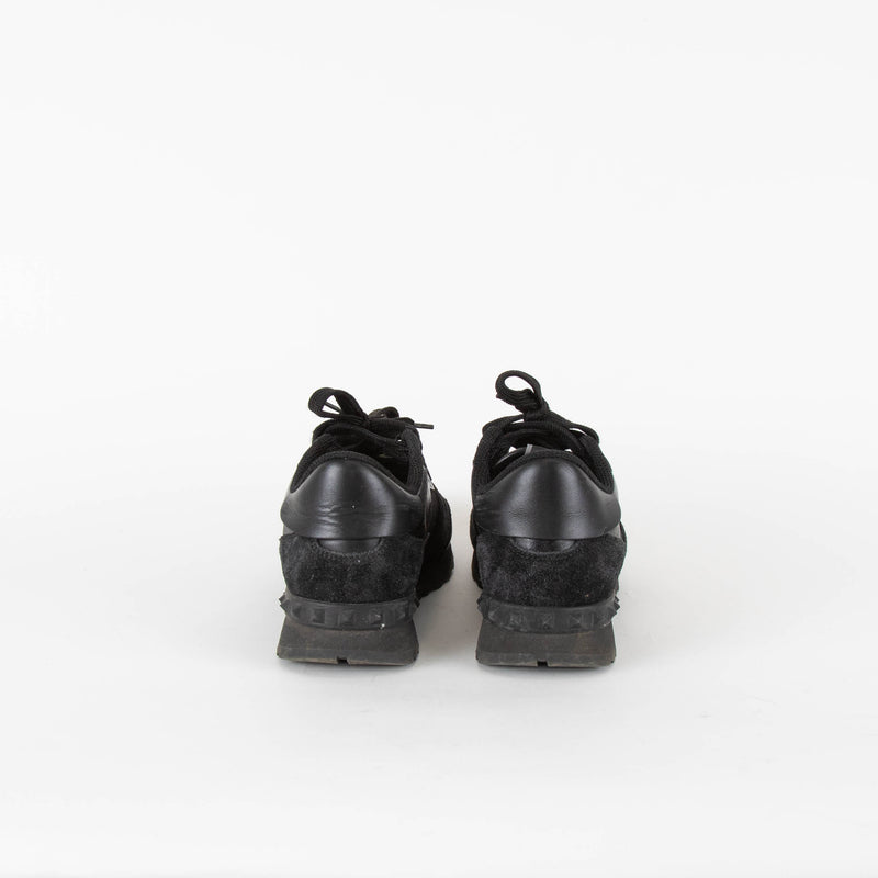 Valentino Black Rock Runner Trainers