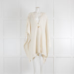 Valentino Cream VGOLD Cashmere Poncho