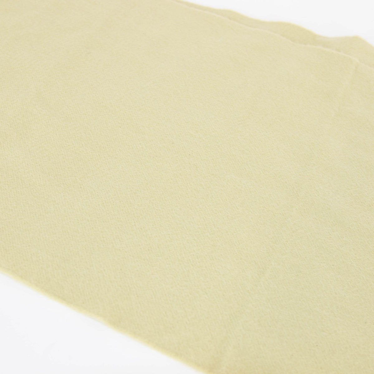 No Brand Pale Yellow 100% Cashmere Scarf