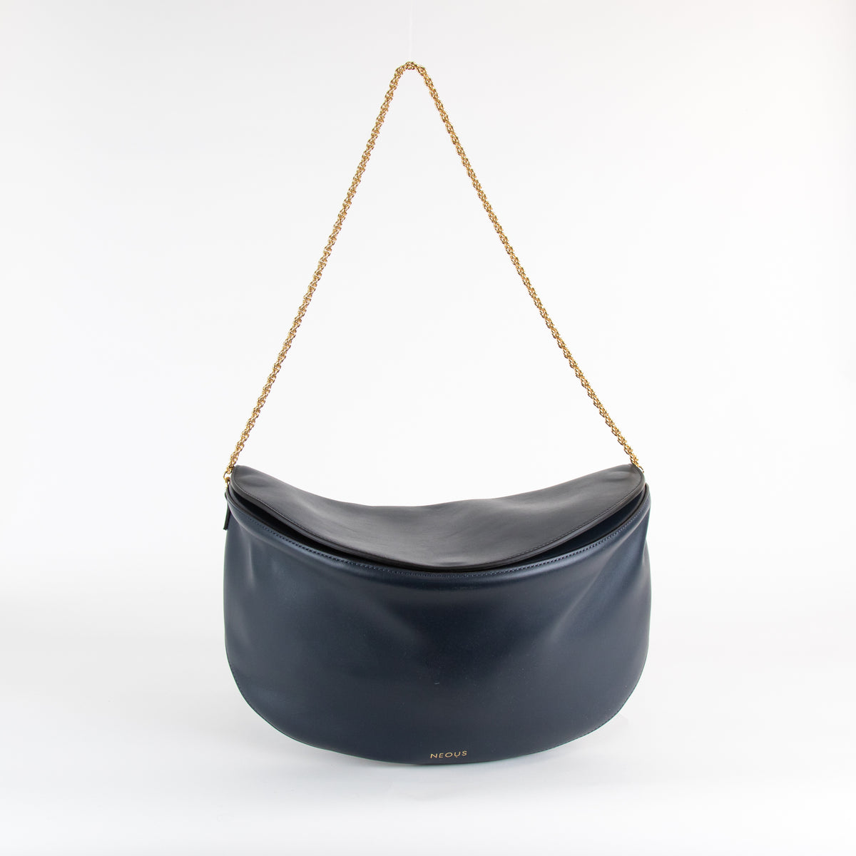 NEOUS Lyra Navy Leather Bag