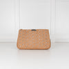 Jimmy Choo Suede Python Effect Star Motif Clutch