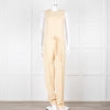 Joseph Yellow Sleeveless Belted Jumpsuit