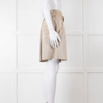 Isabel Marant Pale Suede Shorts With Belt