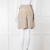 Isabel Marant Pale Suede Shorts With Belt