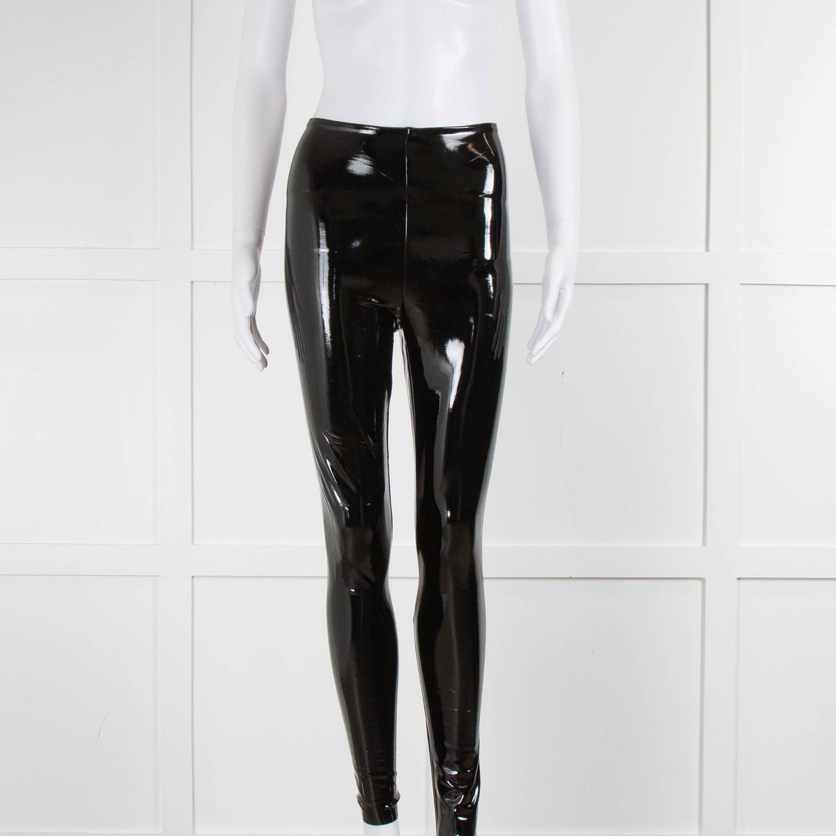 Commando Black Patent Leggings