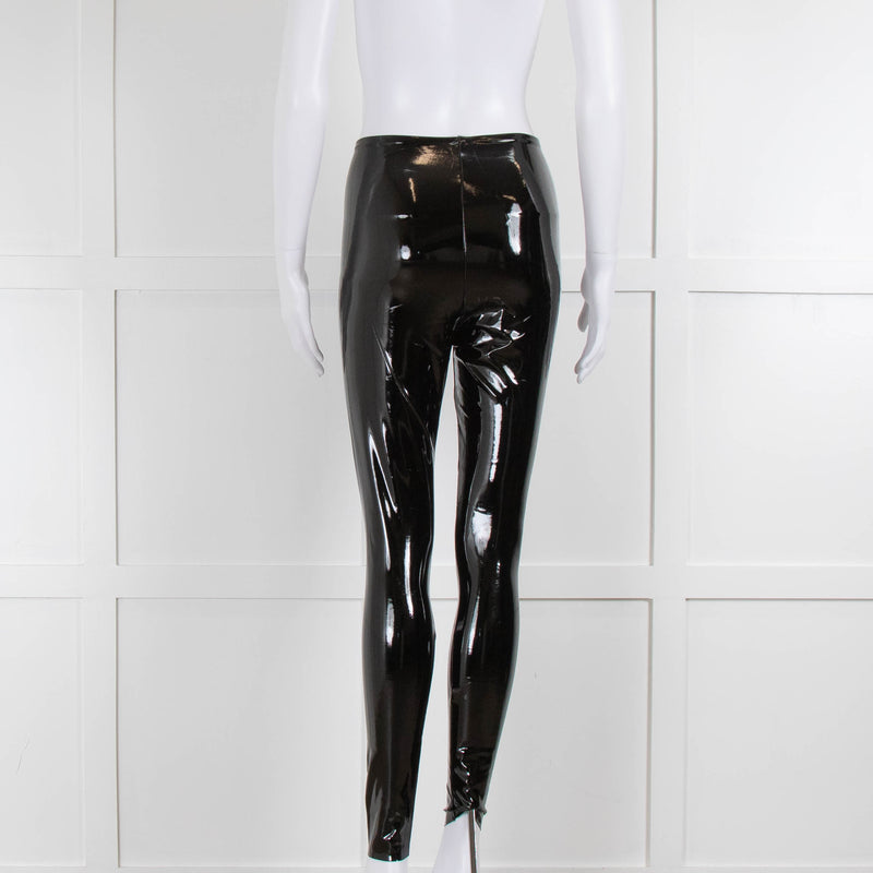 Commando Black Patent Leggings