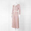 N. Peal Multicolour Geometric Design Silk & Cashmere Dress