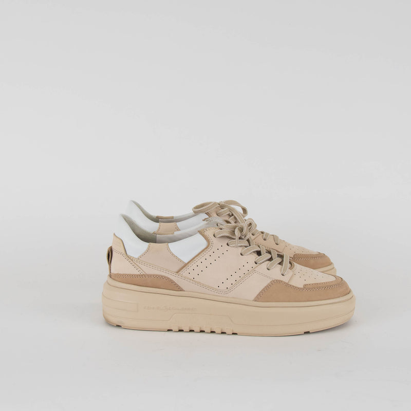 Kennel & Schmenger Beige & Cream Leather Trainers