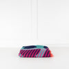 Chanel Pink Orange Purple CC Silk Blend Stole
